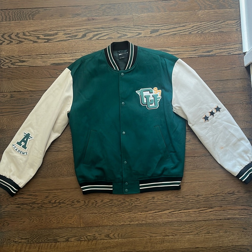 Asos Green Varsity Jacket